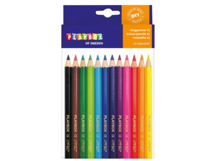 22866 1 barevne pastelky xl 12 ks