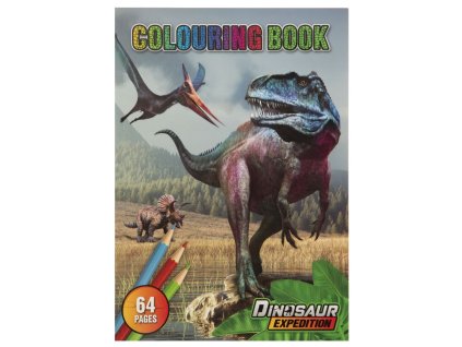 30450 omalovankova knizka a4 64 listu dinosauri