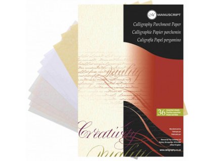 Skicák pro kaligrafii Manuscript A4 - 36 (Barva listů 3 odstíny)