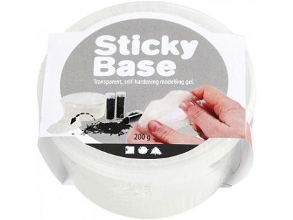 Samotvrdnoucí transparentní hmota 200g (Barva Sticky base)