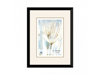 Dřevěný rám černý Avon – 30 (Barva x40cm)