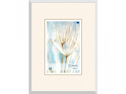 Dřevěný rám bílý Avon – 50x70cm (Barva x70cm)