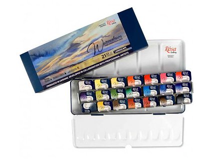 Sada akvarelových barev Rosa 21ks (Barva Landscape)