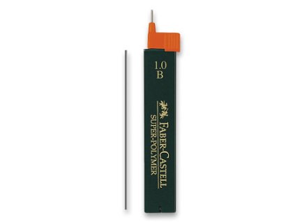 Tuhy do mikrotužky Faber-Castell 1,0mm B (Barva Castell 1,0mm B)