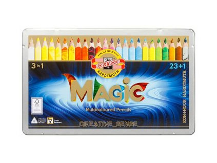 Sada pastelek Koh-i-noor Magic 23 + 1 (Barva noor Magic 23 + 1)