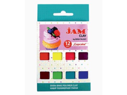 Polymerová hmota Rosa Talent – sada 12x20g Cup cake (Barva sada 12x20g Cup cake)