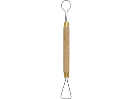 Očko oboustranné drátěné 20cm F01 - (Barva kulaté a trojuhelník)
