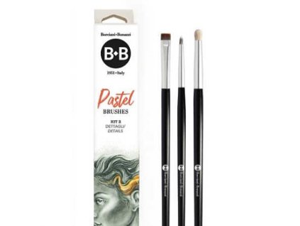 Sada štětců pro pastel BB Kit 3 – Details (Barva Details)