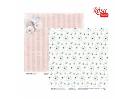 Papír pro scrapbooking 250g – Emotion and romance 2 (Barva Emotion and romance 2)
