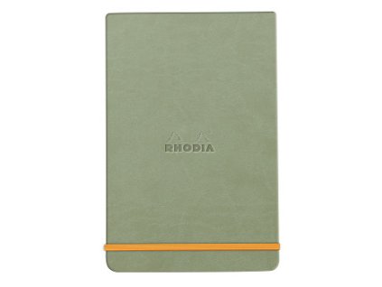 Zápisník Rhodia s pevnými deskami 9x14cm – Celadon (Barva Celadon)