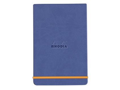 Zápisník Rhodia s pevnými deskami 9x14cm – Sapphire (Barva Sapphire)