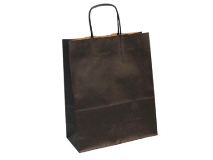 Barevná papírová taška Clairefontaine 22x27cm (Barva Black)