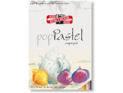 Blok Pop Pastel - barevné listy 24,5x34,5cm 220g/m2, 20 listů (Barva barevné listy 24,5x34,5cm 220g/m2, 20 listů)