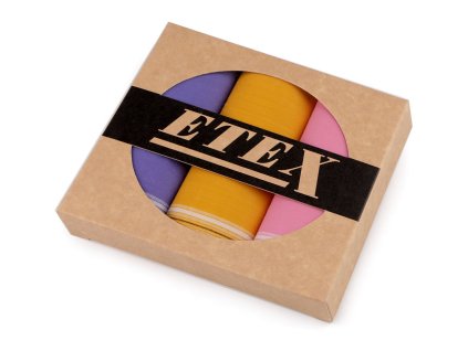 Dámský kapesník / dárková kazeta (Balení 1 krab., Varianta 1 mix světlý)