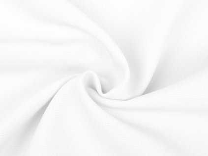 Polyesterová látka Rongo (Balení 1 m, Varianta 1 (1) 160 g/m² bílá)