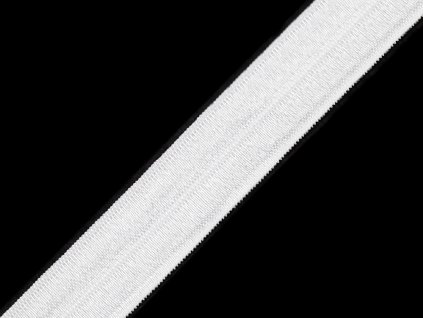 Lemovací pruženka půlená šíře 20 mm (Balení 25 m, Varianta 1 bílá)