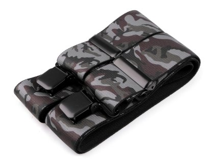 Šle maskáčové šíře 5 cm délka 120 cm (Balení 1 ks, Varianta 2 (658) šedá)