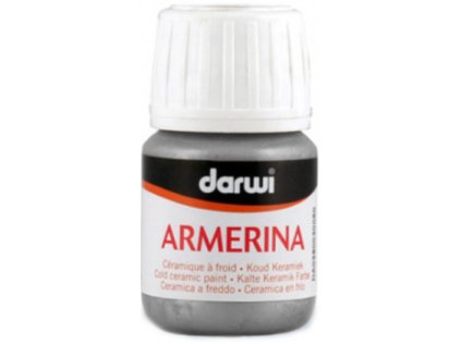 Barva na porcelán Darwi Armerina 30ml – 080 (Barva Silver)