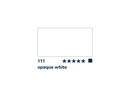 Schmincke Akademie akvarel - 111 opaque white (Barva opaque white)