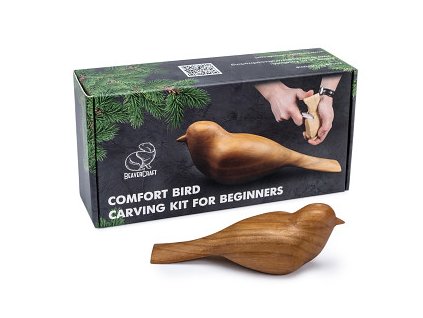 Dárková vyřezávací sada BeaverCraft (Barva Ptáček)