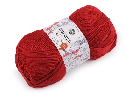 Pletací příze Baby One 100 g (Balení 1 ks, Varianta 1 (992) šedá nejsvětlější)