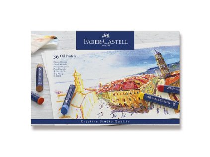 Olejové pastely Faber- (Barva Castell sada 36ks)