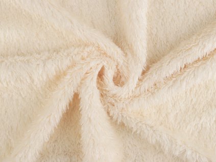 Mikroplyš beránek úplet (Balení 1 m, Varianta 1 béžová nejsv.)