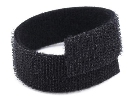 Suchý zip šíře 30 mm oboustranný (Balení 1 m, Varianta 1 bílá)