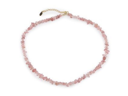 Náhrdelník ze zlomků minerálů (Balení 1 ks, Varianta 1 křišťál)