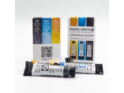 Sada akvarelových barev DS 3x5ml (Barva Evening Glow)