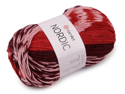 Pletací příze Nordic 150 g (Balení 1 ks, Varianta 1 (653) hnědobéžová)