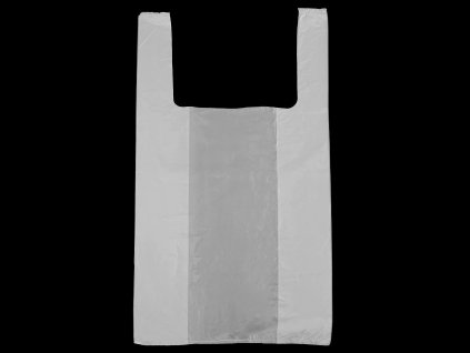 Taška mikrotenová 30x37 cm (Balení 100 ks, Varianta 1 bílá mléčná)