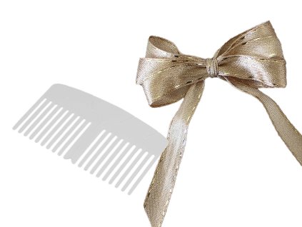 Šablona na výrobu mašlí (Balení 1 ks, Varianta bílá)