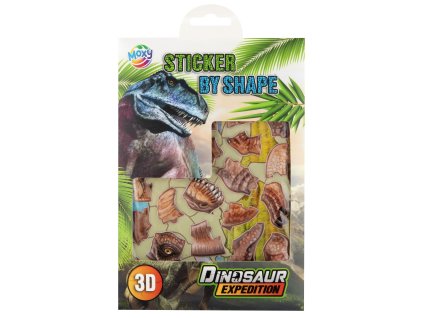 34689 3d samolepky podle tvaru t rex