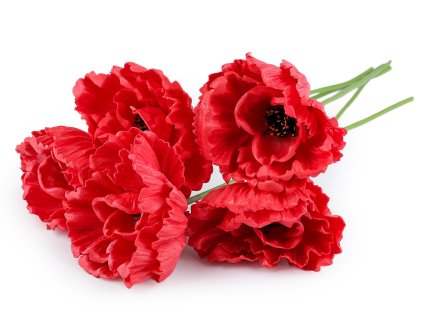 Umělý vlčí mák (Balení 1 ks, Varianta 2 červená)