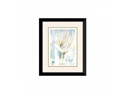 Dřevěný rám černý Avon – 24 (Barva x30cm)