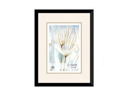 Dřevěný rám černý Avon – 30 (Barva x40cm)