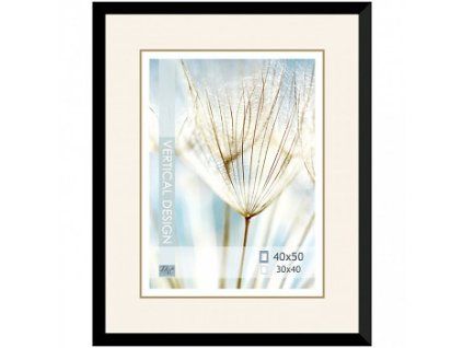 Dřevěný rám černý Avon – 40 (Barva x50cm)