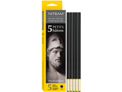 Uhel přírodní Nitram (Barva Petits Bâtons 6mm 5ks)