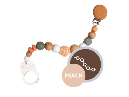 KLIP na dudlík • Peach