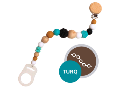 KLIP na dudlík • Turquoise