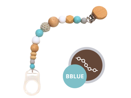 KLIP na dudlík • Beige Blue