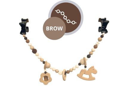 Závěs - brown