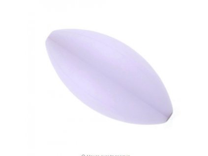 Silikonové korálky RUGBY 39x19mm (1ks) - lavender