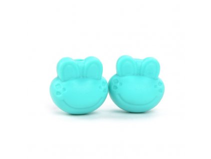 LOFCA Loose Silicone Beads Frog Teething Animal Beads Food Grade Necklace BPA Free Silicone Beads Teether (2)