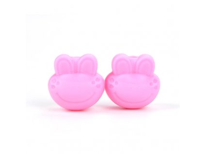 LOFCA Loose Silicone Beads Frog Teething Animal Beads Food Grade Necklace BPA Free Silicone Beads Teether (7)