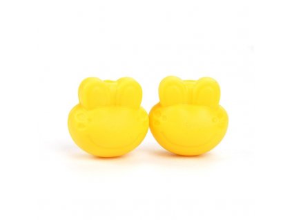 LOFCA Loose Silicone Beads Frog Teething Animal Beads Food Grade Necklace BPA Free Silicone Beads Teether (8)
