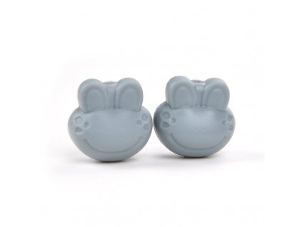 LOFCA Loose Silicone Beads Frog Teething Animal Beads Food Grade Necklace BPA Free Silicone Beads Teether (6)