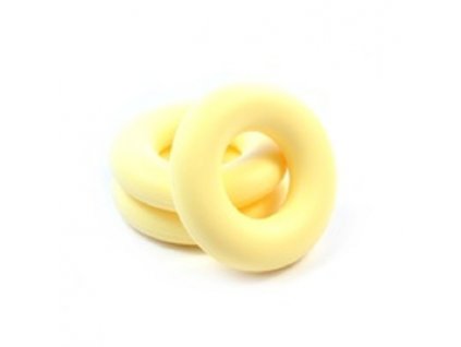 Silikonový kroužek 43mm (1ks) - candy yellow