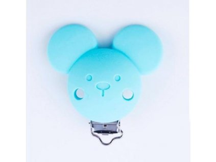 Klip na dudlík silikonový MICKEY(1ks) - island parad